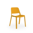 Mayer Sitzmöbel chaise empilable myNUKE utilisable à l'extérieur, orange
