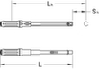 KS Tools Clé dynamométrique à insert de précision ERGOTORQUE® 9x12mm  S