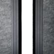 MAUL Tableau à cloison démontable MAULconnecto, hauteur x largeur 1800 x 1000 mm, paroi gris foncé/marron Missing translation S