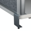 MAUL Cloison de table MAULconnecto, hauteur x largeur 515 x 1600 mm, paroi gris foncé  S