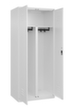 C+P Armoire vestiaire pour EPI Classic Plus pour une séparation en noir et blanc, largeur de compartiment 400 mm  S