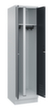 C+P Armoire vestiaire Classic Plus pour une séparation en noir et blanc, largeur de compartiment 200/300 mm  S