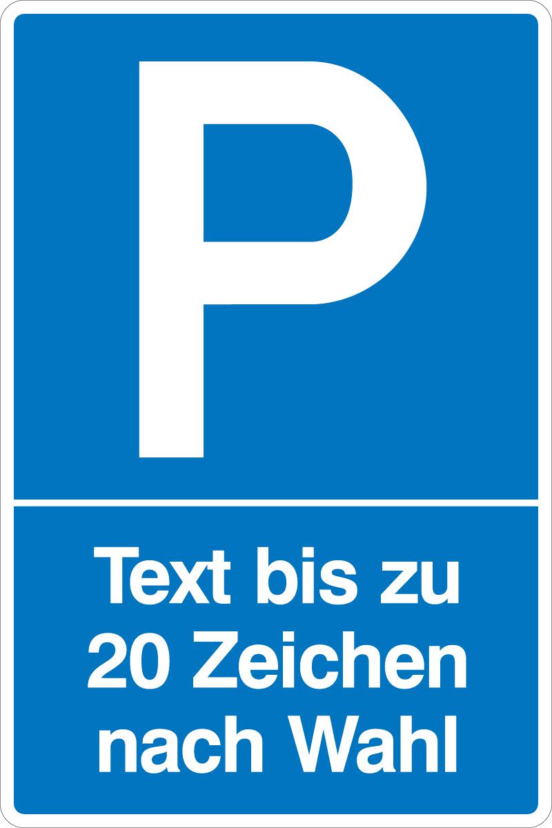 Panneau de parking  ZOOM