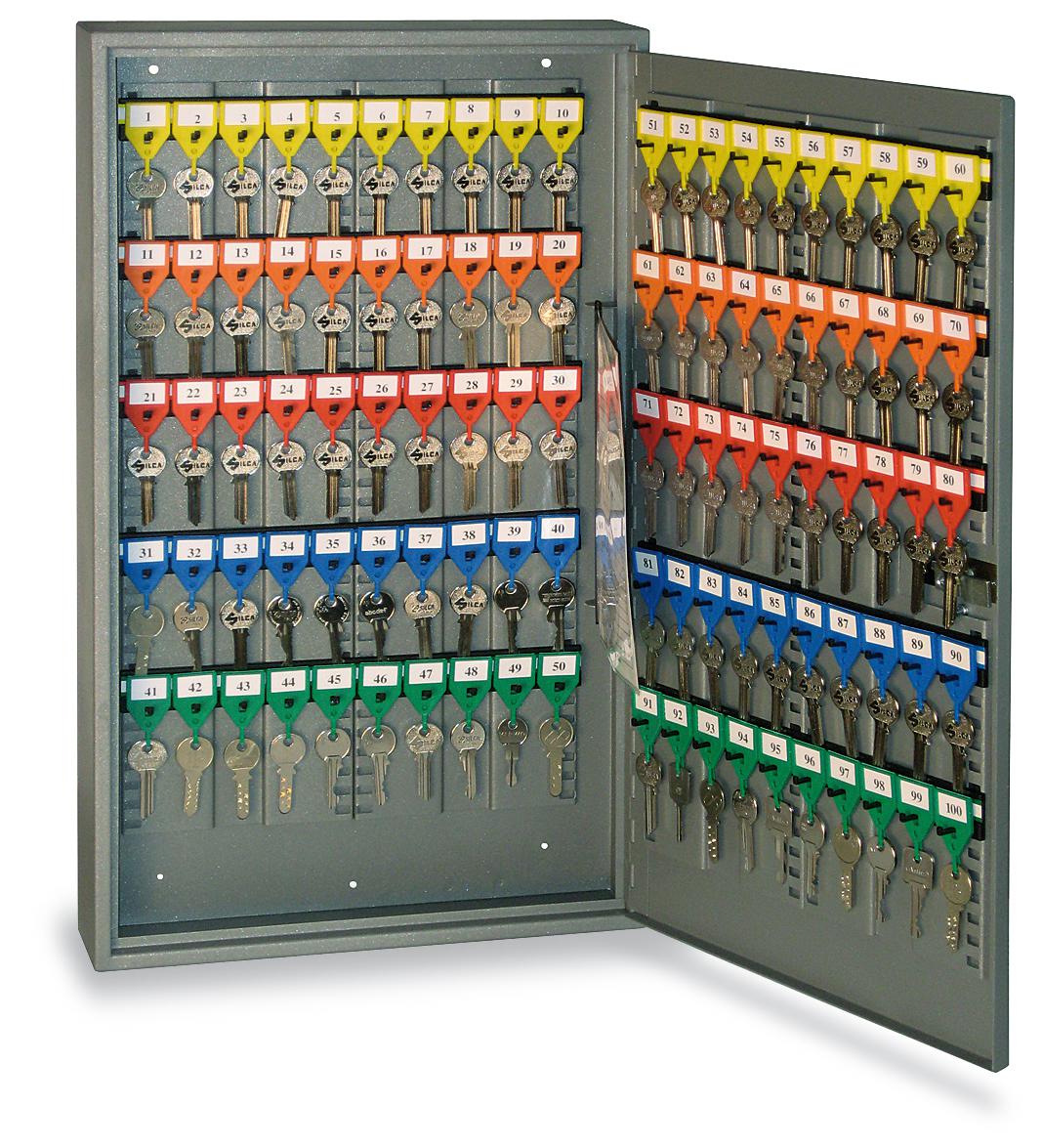 Rieffel Armoire à clés avec système Visu-Color et serrure à cylindre