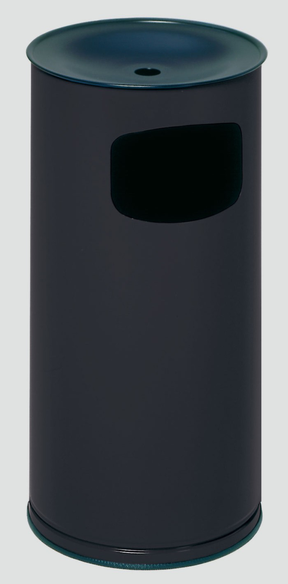 VAR Cendrier poubelle H 71 K, RAL7021 gris noir  ZOOM