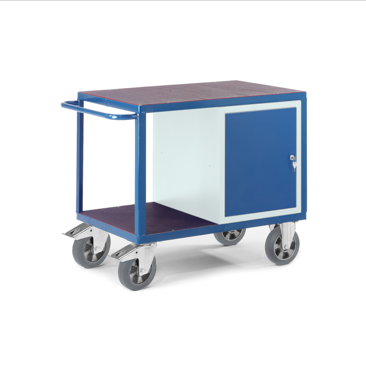 Rollcart Chariot de table et de placard lourd, force 1000 kg, plateau longueur x largeur 1000 x 700 mm  ZOOM
