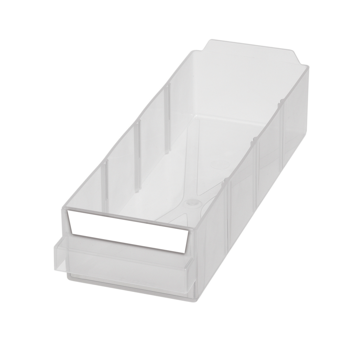 raaco bloc à tiroirs transparents robuste 250/24-1 avec cadre en métal, 24 tiroir(s), bleu foncé/transparent  ZOOM