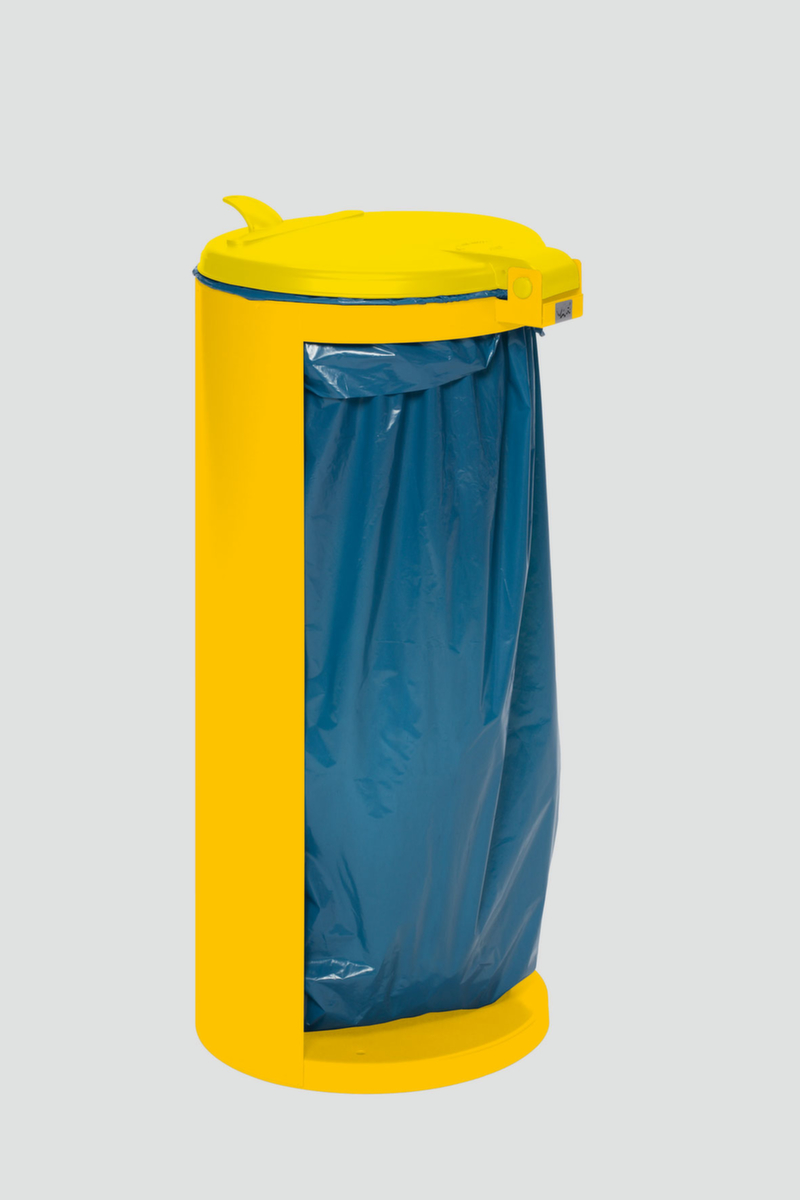 VAR Collecteur de déchets Kompakt Junior, 120 l, RAL1023 jaune signalisation  ZOOM