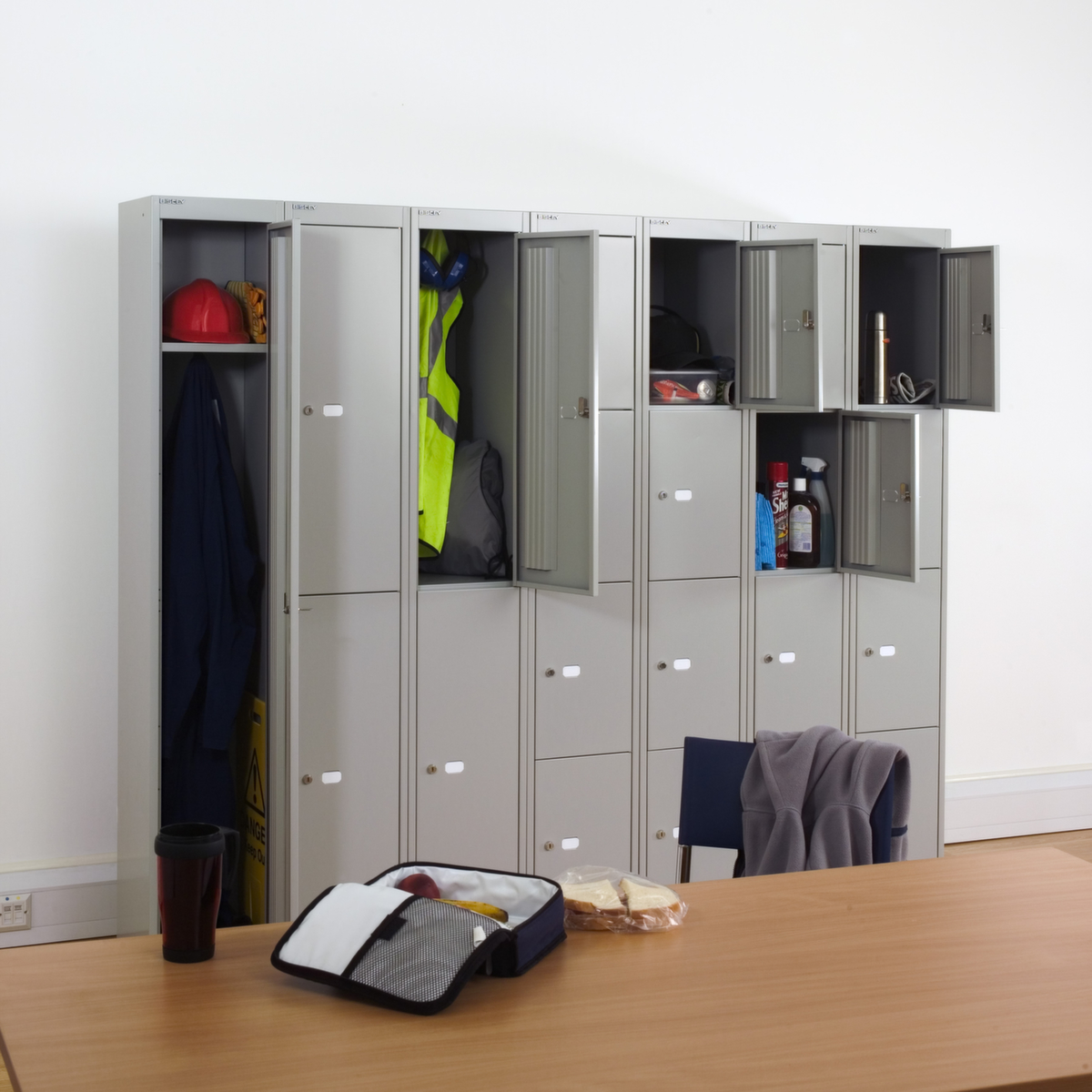 Bisley armoire multicases Office, 4 compartiments  ZOOM