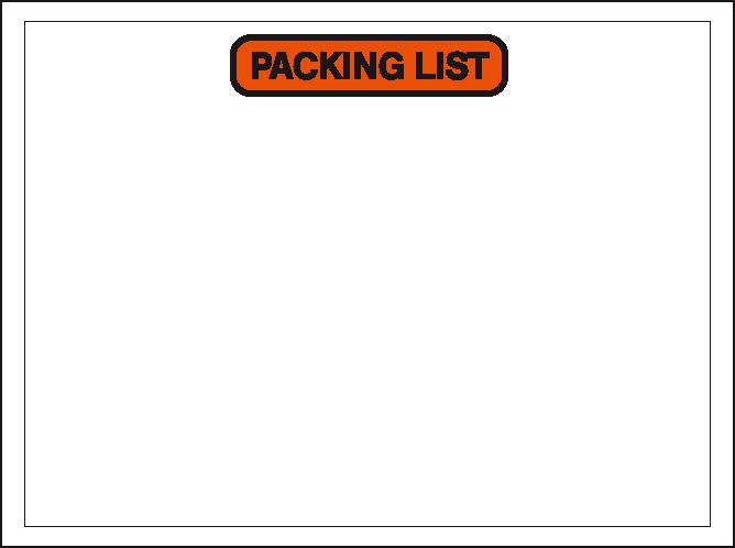 Raja Sac de documents d'accompagnement « Packing List », DIN A4