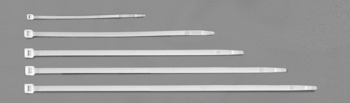 Serre-câbles, longueur 360 mm, blanc  ZOOM