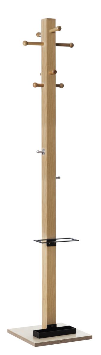 Paperflow Portemanteau easyCloth Wood Range Modell <B> en bois avec porte-parapluies  ZOOM