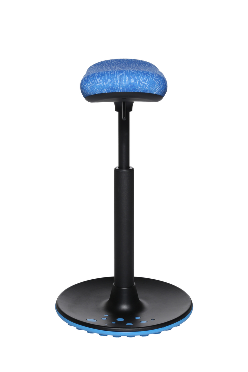 Topstar Siège assis-debout Sitness H2 avec assise skateboard, hauteur d’assise 570 - 770 mm, assise bleu  ZOOM