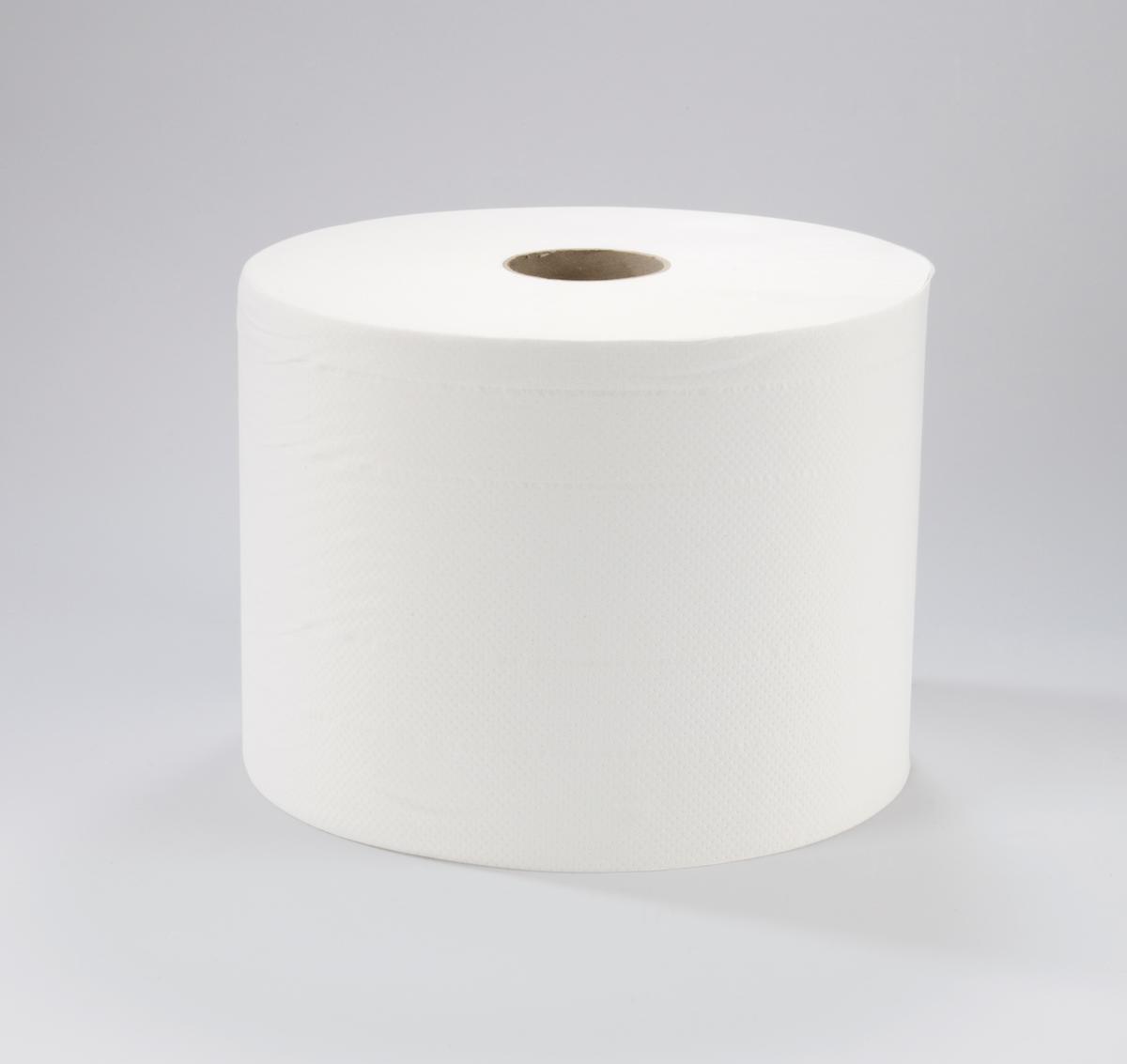 Rouleau de papier d'essuyage pour l'industrie, 1500 lingettes, papier recyclable  ZOOM