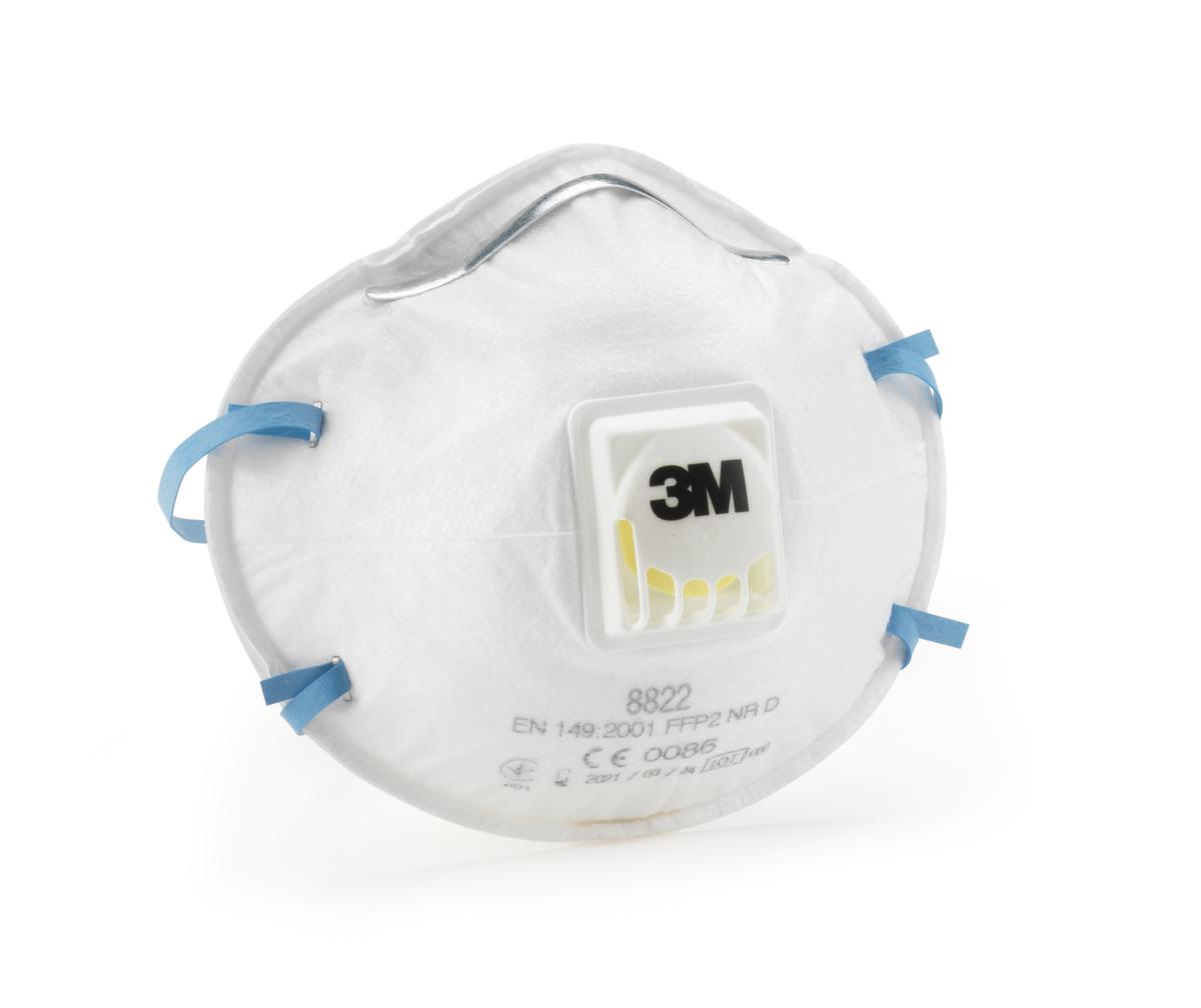 3M(TM) masque respiratoire avec valve, FFP2  ZOOM