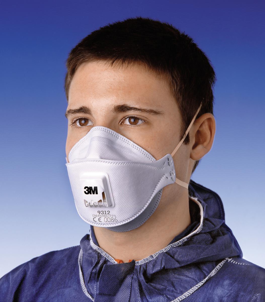 3M(TM) masque respiratoire avec valve, FFP1  ZOOM