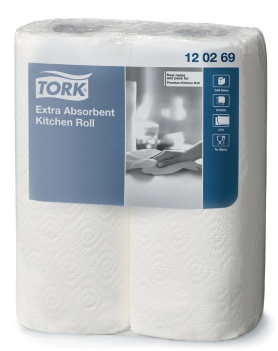 Tork papier absorbant, Tissue, 2 couches  ZOOM