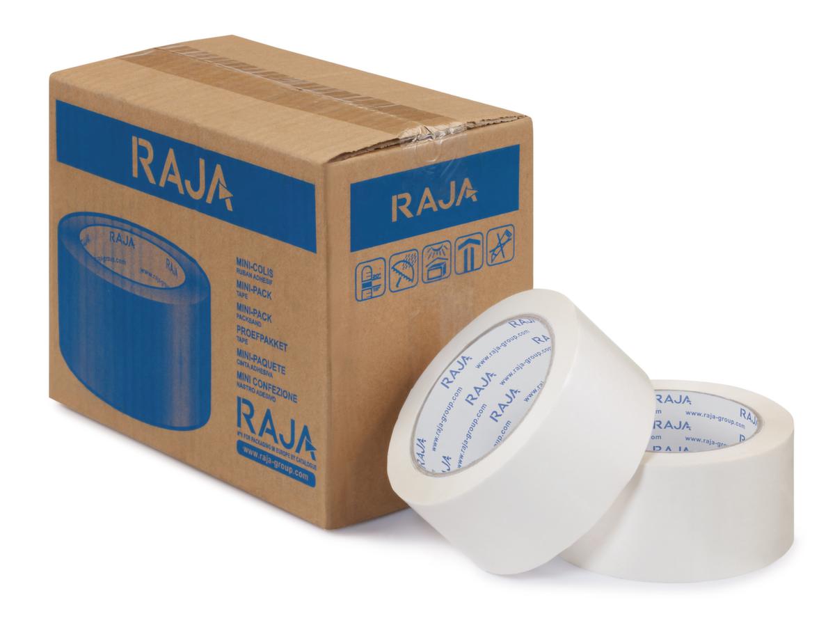 Raja Ruban d'emballage PVC coloré, longueur x largeur 66 m x 50 mm  ZOOM