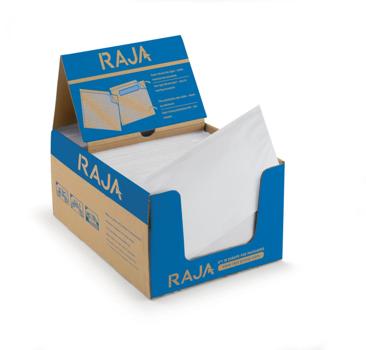 Raja Sac en papier d'accompagnement en mini-paquet blanc, DIN A5  ZOOM