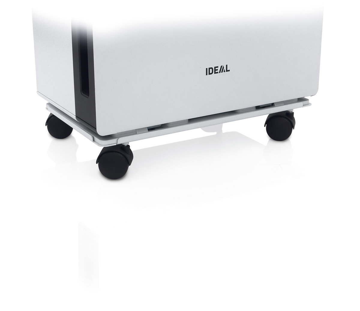 IDEAL Health Chariot pour purificateur d'air, acier gris clair  ZOOM