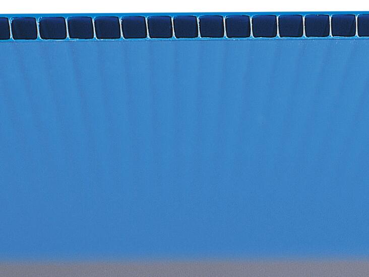 bac à bec pliable, bleu, profondeur 380 mm, polypropylène  ZOOM