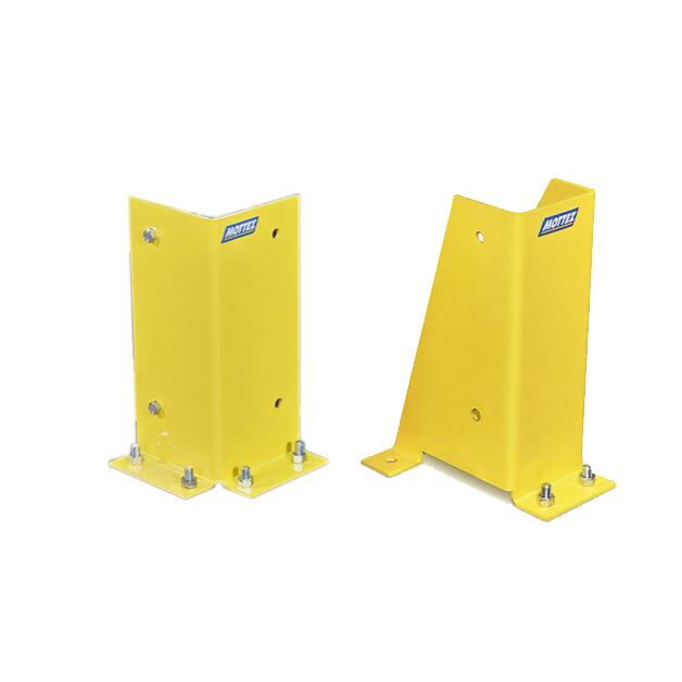 Butée de protection en jaune pour angles et montants  ZOOM