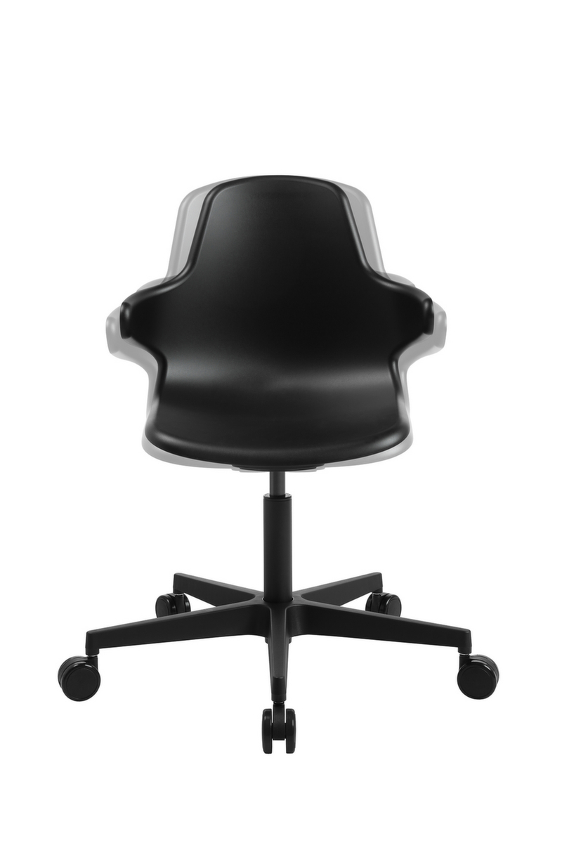 Topstar Chaise de bureau pivotant Sitness Life 20 avec coque d'assise plastique  ZOOM