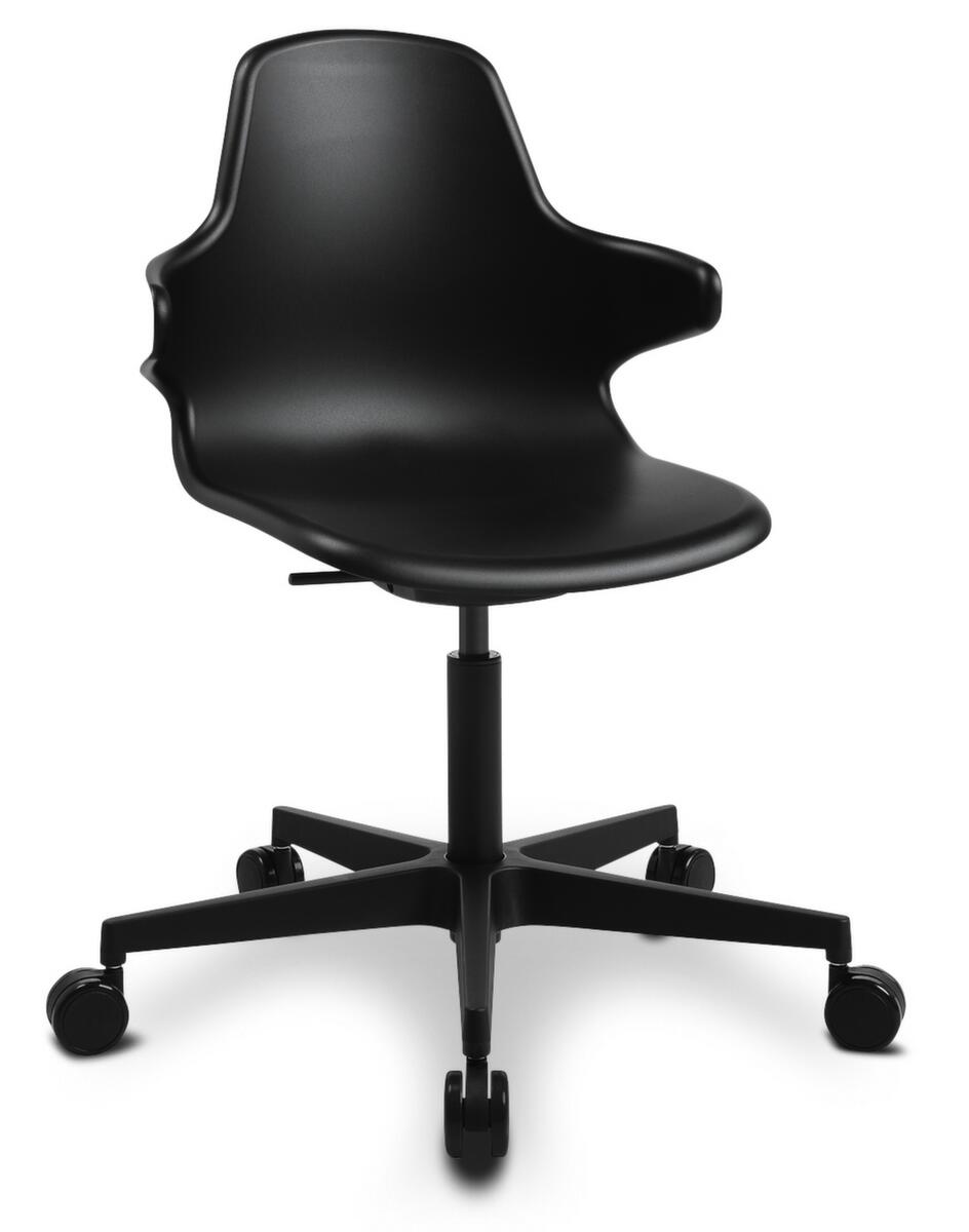 Topstar Chaise de bureau pivotant Sitness Life 20 avec coque d'assise plastique