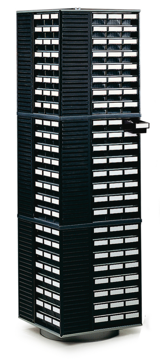 Treston colonne rotative ESD (vide), pour 12 blocs tiroirs profondeur 180 mm  ZOOM