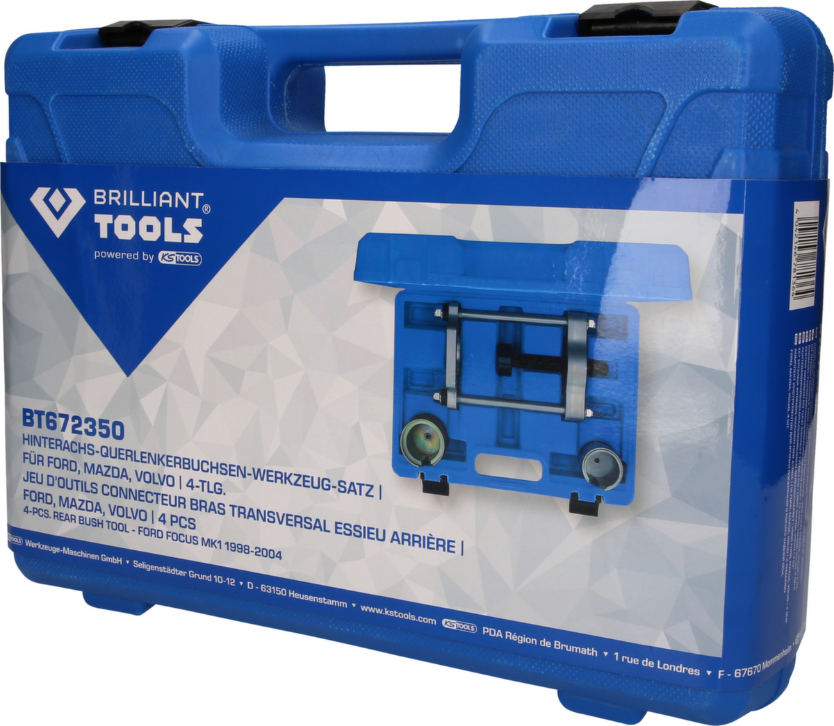 Brilliant Tools Jeu d'outils pour bagues de liaison longitudinale d'essieu arrière  ZOOM