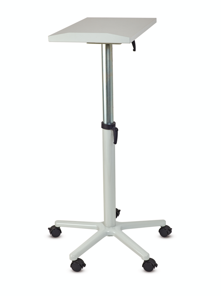 MAUL Table pour vidéoprojecteur MAULpro, hauteur 735 - 1200 mm, blanc  ZOOM