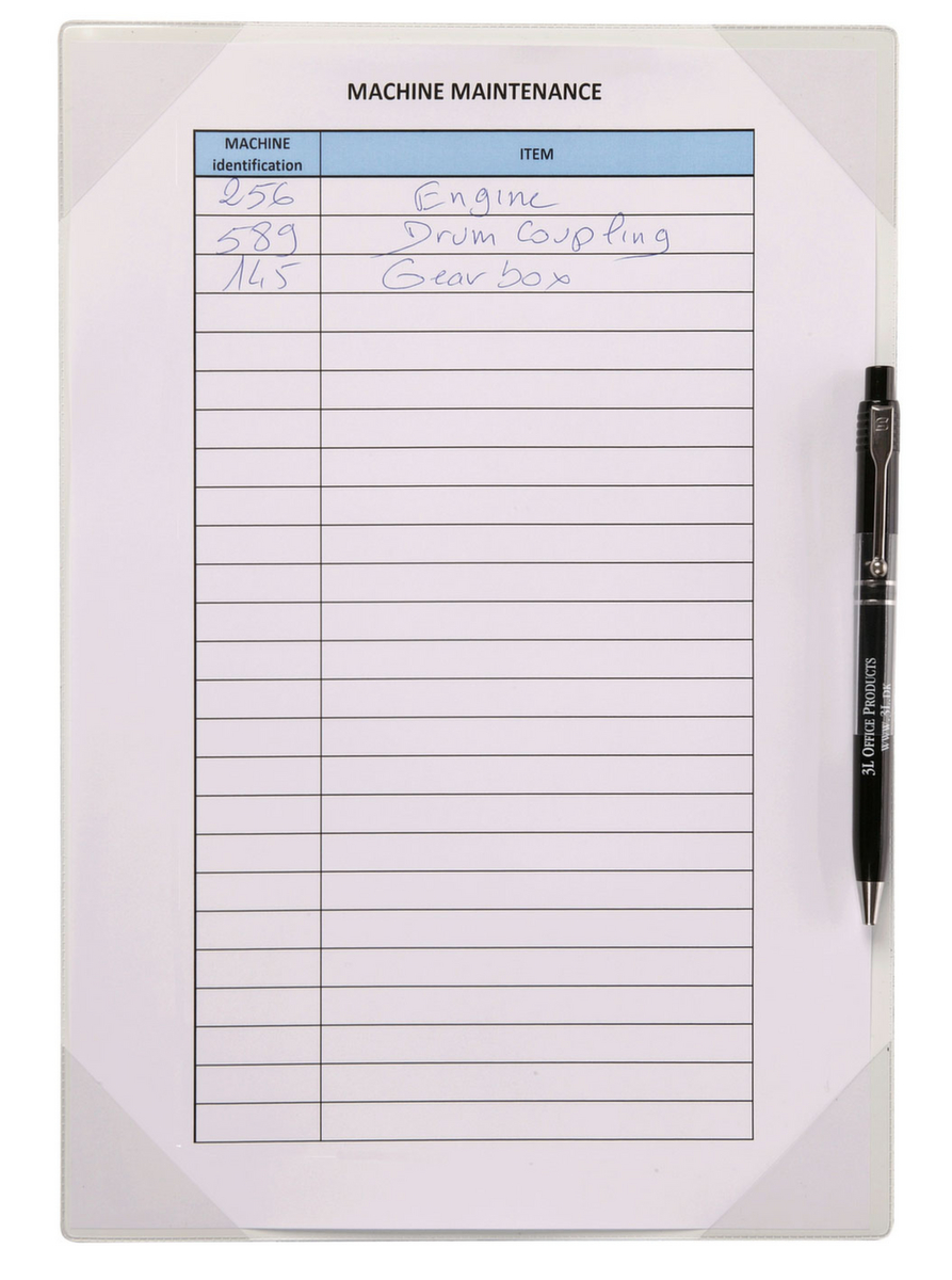 tarifold Bloc-notes KANG tview Easy write, DIN A4, face arrière autocollante  ZOOM