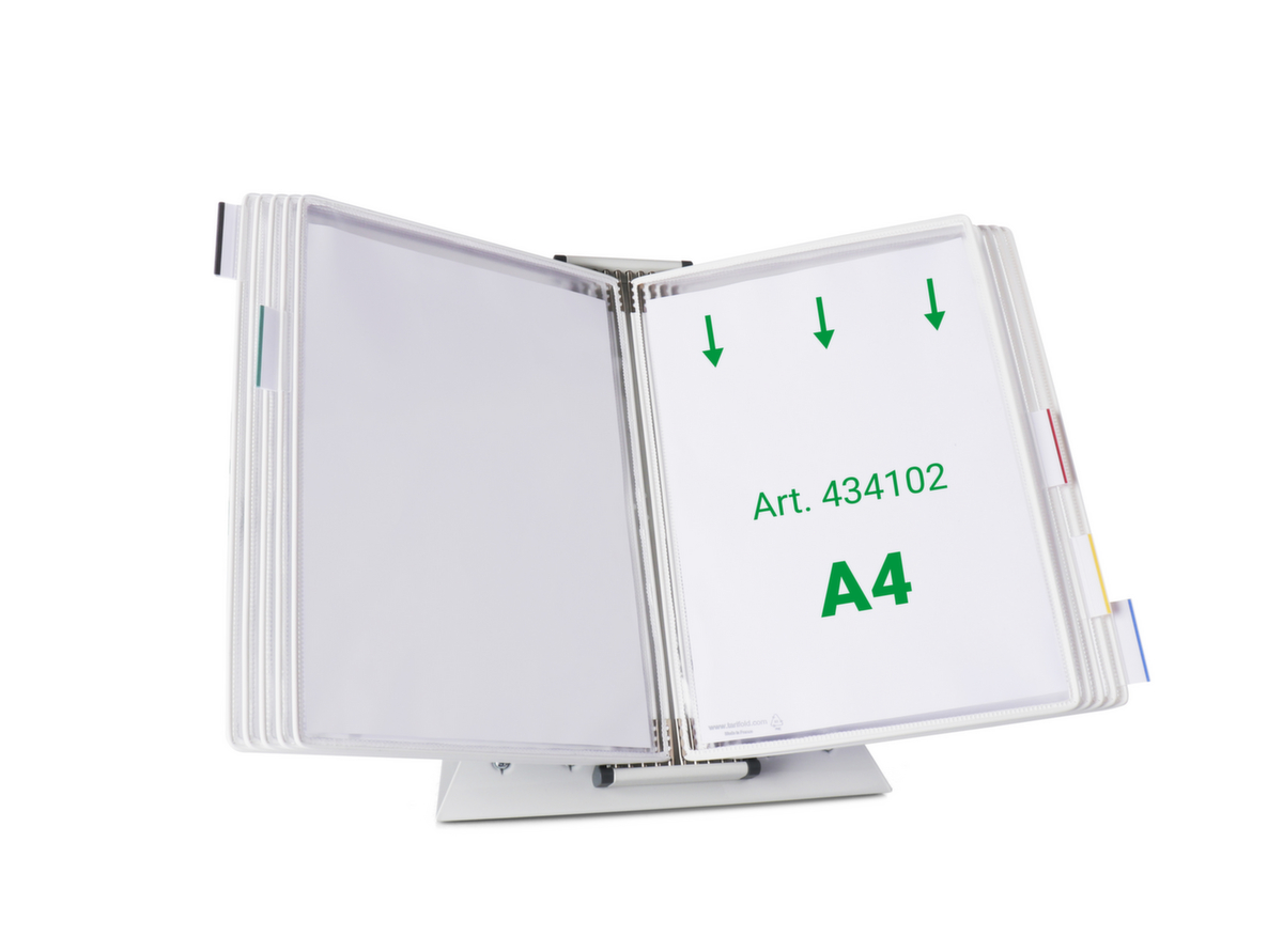 tarifold Système de tableau de bord, avec 10 tableaux de consultation en DIN A4  ZOOM