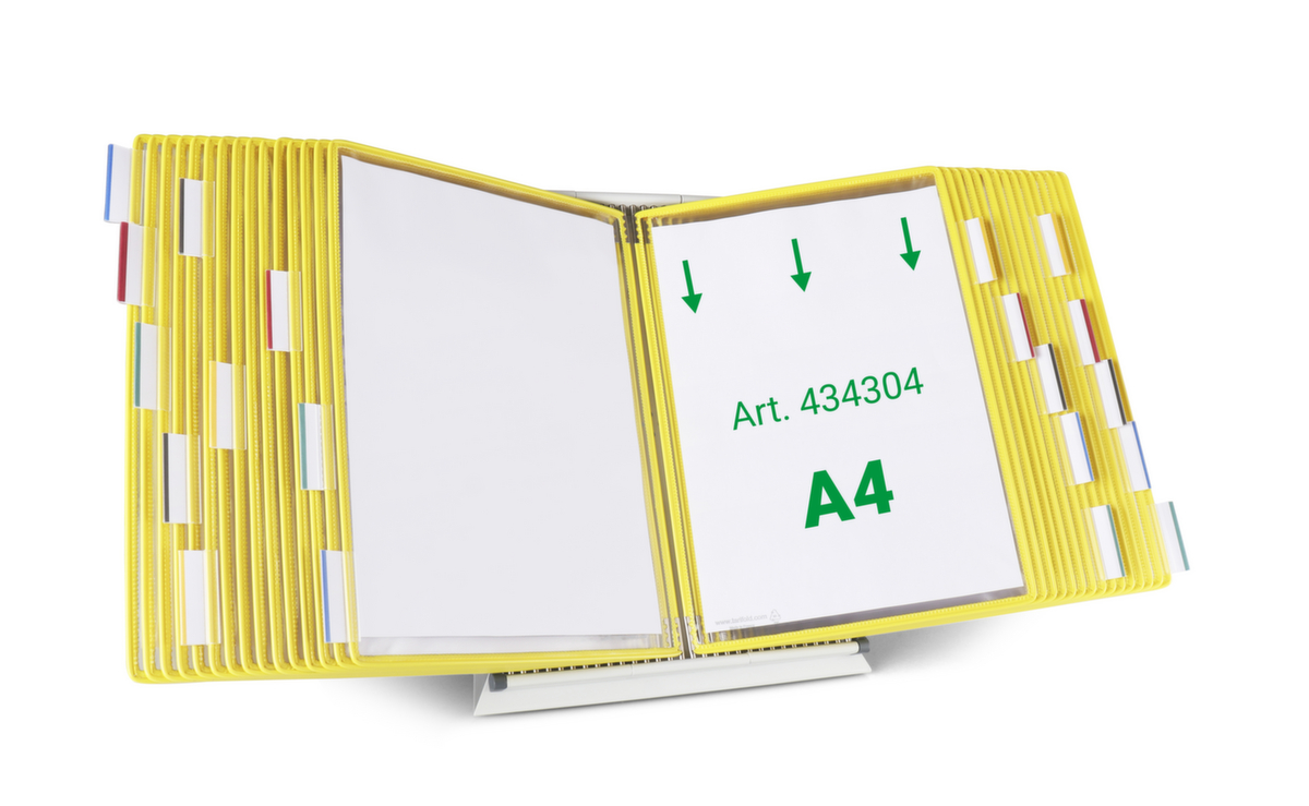 tarifold Système de tableau de bord, avec 30 tableaux de consultation en DIN A4  ZOOM