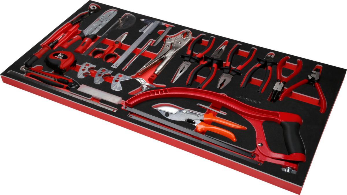 KS Tools Jeu de chariots d'atelier Performanceplus P25 avec 564 outils pour 8 tiroirs  ZOOM