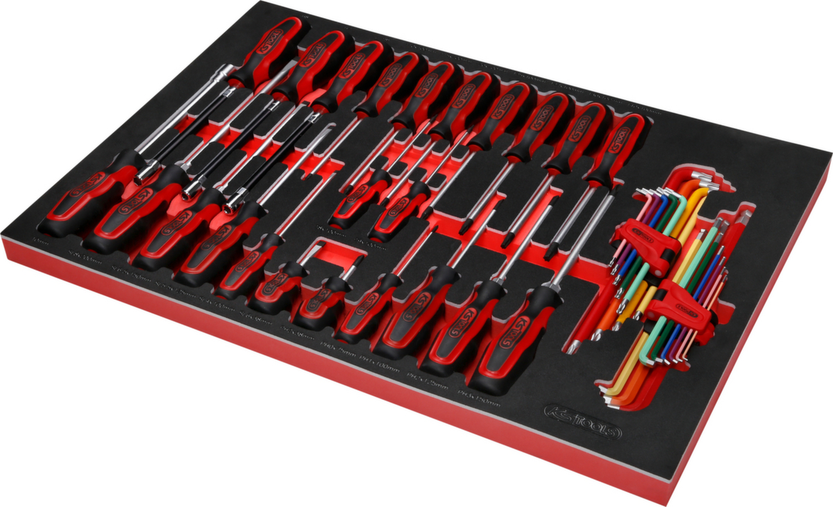 KS Tools Jeu de chariots d'atelier Performanceplus P15 avec 397 outils pour 7 tiroirs  ZOOM