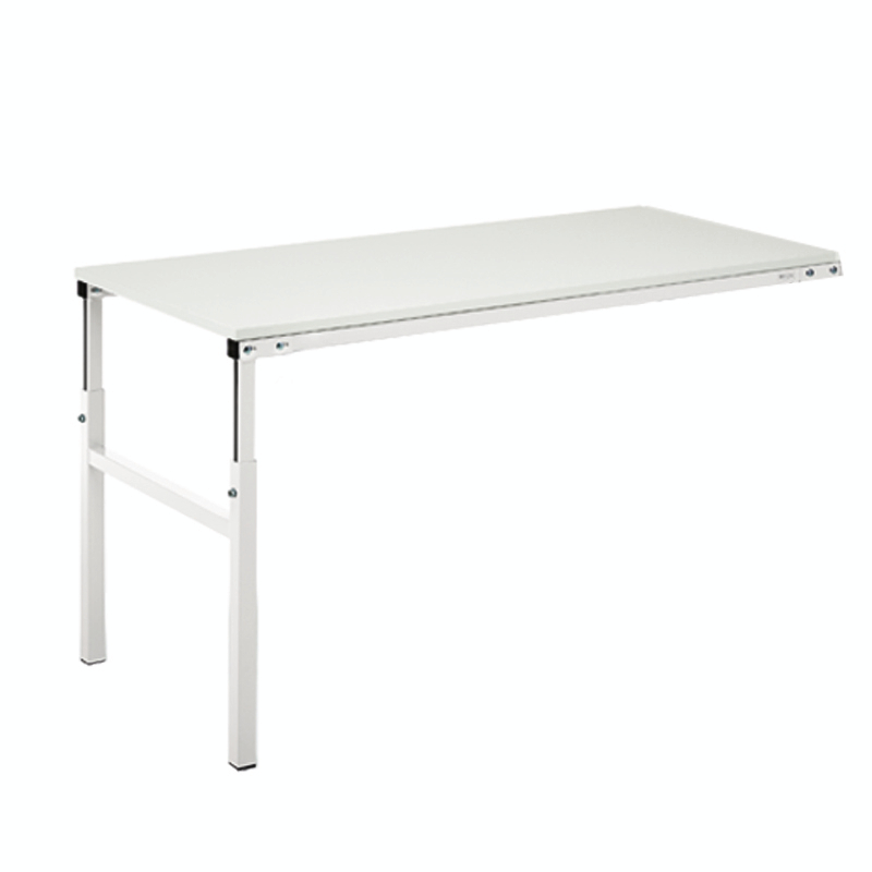 Treston Table de rallonge, largeur x profondeur 1500 x 900 mm, plaque gris clair  ZOOM
