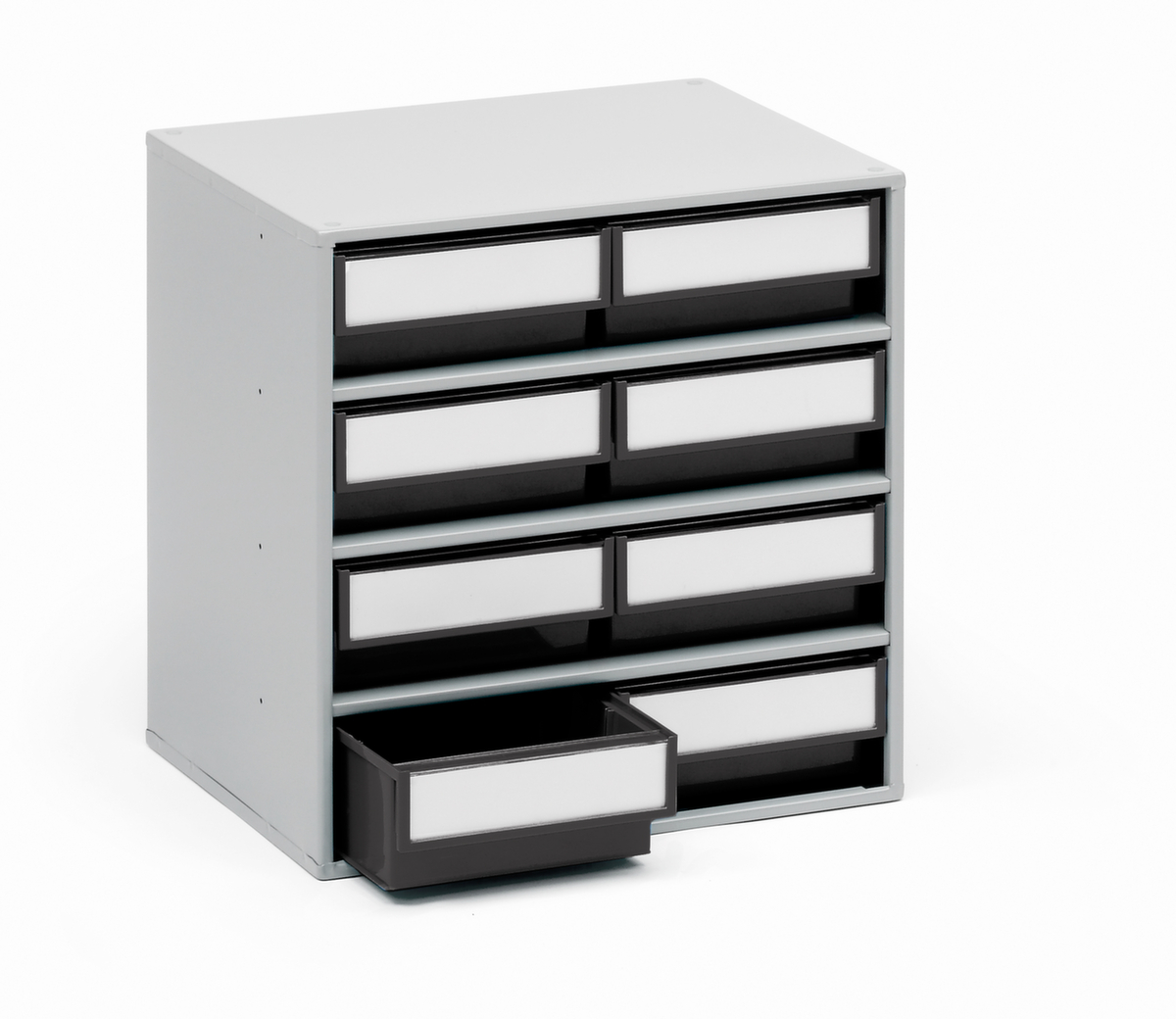 Treston bloc à tiroirs ESD, 8 tiroir(s), gris/noir  ZOOM