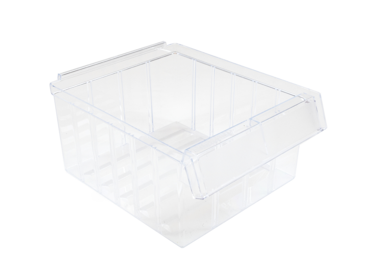 Treston bloc à tiroirs transparents, 6 tiroir(s), gris anthracite/transparent  ZOOM