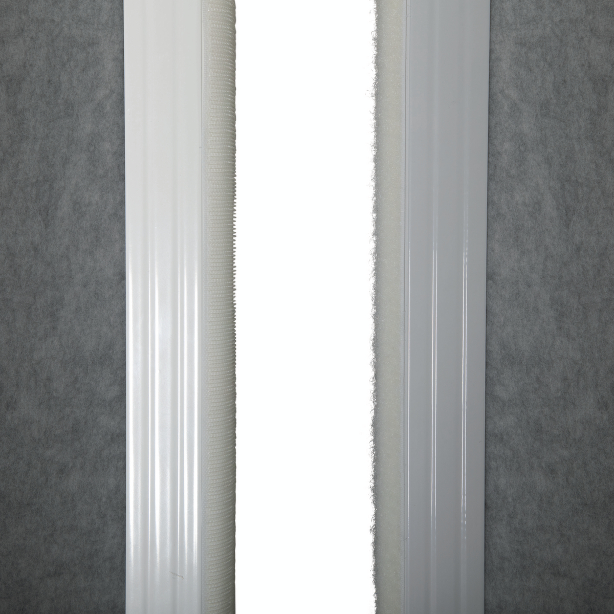 MAUL Tableau à cloison démontable MAULconnecto, hauteur x largeur 1800 x 1000 mm, paroi gris clair  ZOOM