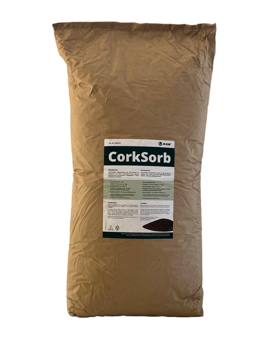 Granulés absorbants d’huile naturels Cork Sorb  ZOOM