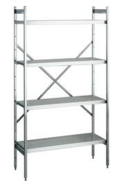 Steckregal für Hygienebereiche