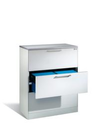 C+P Zweibahniger Hängeregistraturschrank Asisto
