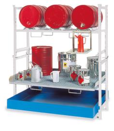 Abfüllregal und Stapelgestell verschiedene Module