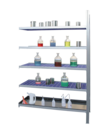 Gefahrstoffregal für Kleingebinde