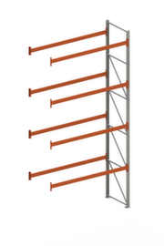 META Palettenregal MULTIPAL für 15 Paletten, 2785 mm breit, 5 Lagerebenen