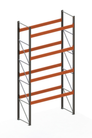 META Palettenregal MULTIPAL für 15 Paletten, 2870 mm breit, 5 Lagerebenen