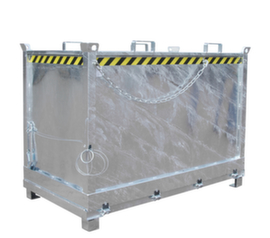 3-fach stapelbarer Klappbodenbehälter bis 2 m³