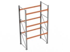 META Palettenregal MULTIPAL für 8 Paletten, 1995 mm breit, 4 Lagerebenen