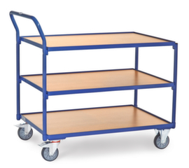 fetra Etagenwagen mit Holzplatten